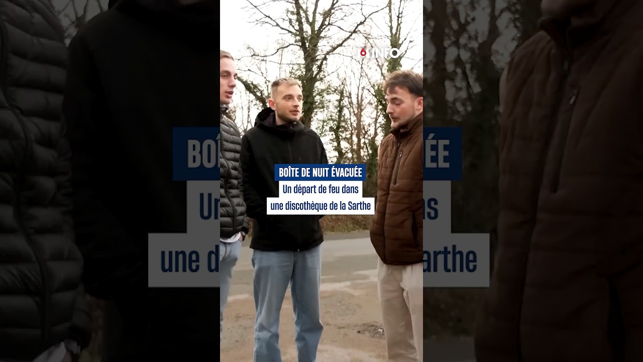 Une discothèque de la Sarthe a été évacuée après un départ de feu