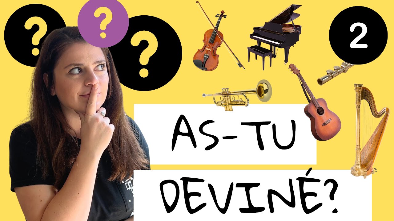 Devine l'instrument - Episode 2 | Andreea's Music Box | Deviner le son des instruments