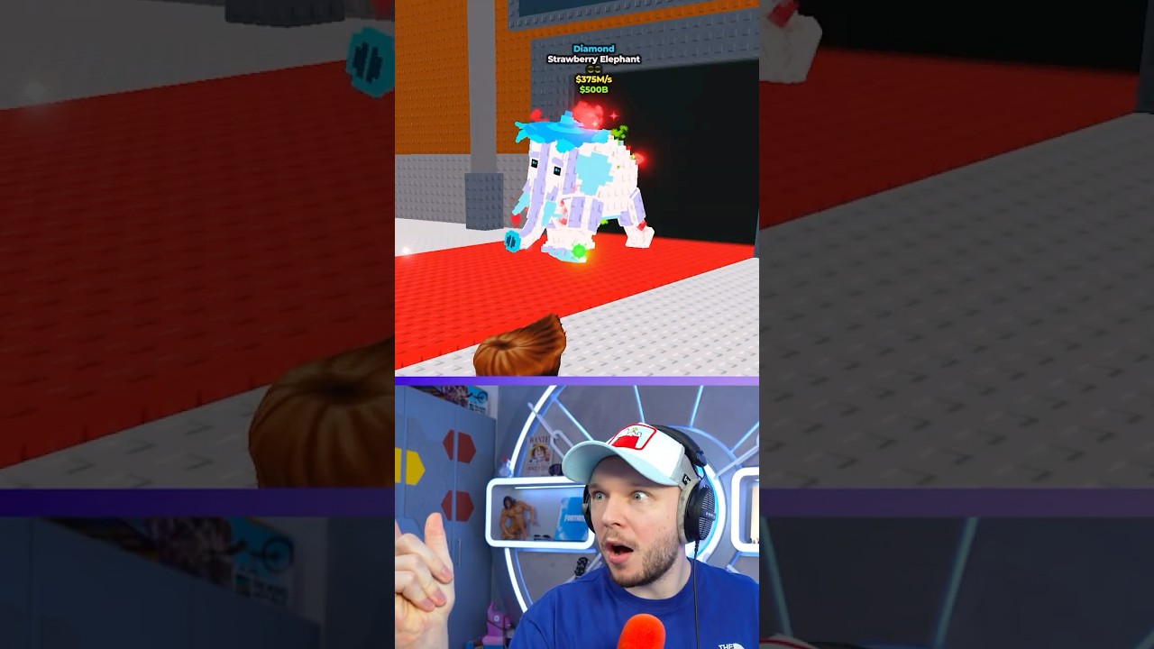 Nouveau brainrot Strawberry Elephant Aura x9999