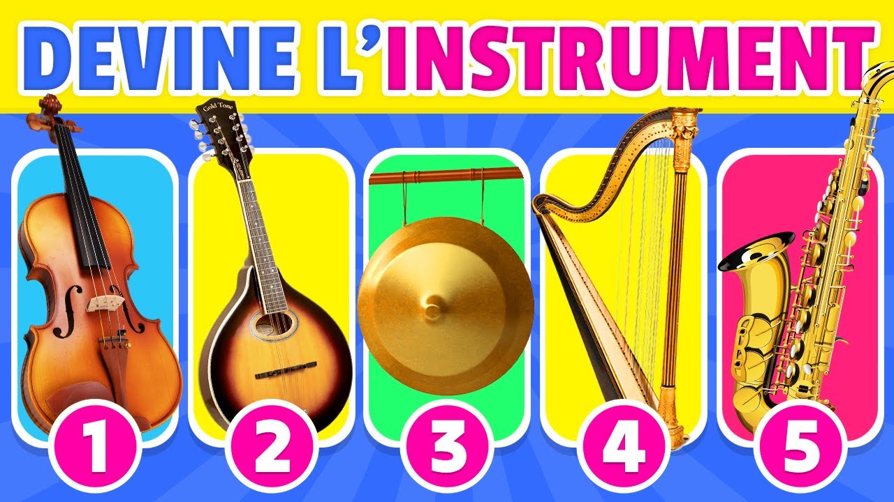 Devine le SON des INSTRUMENTS de MUSIQUE 🎹🥁🎶