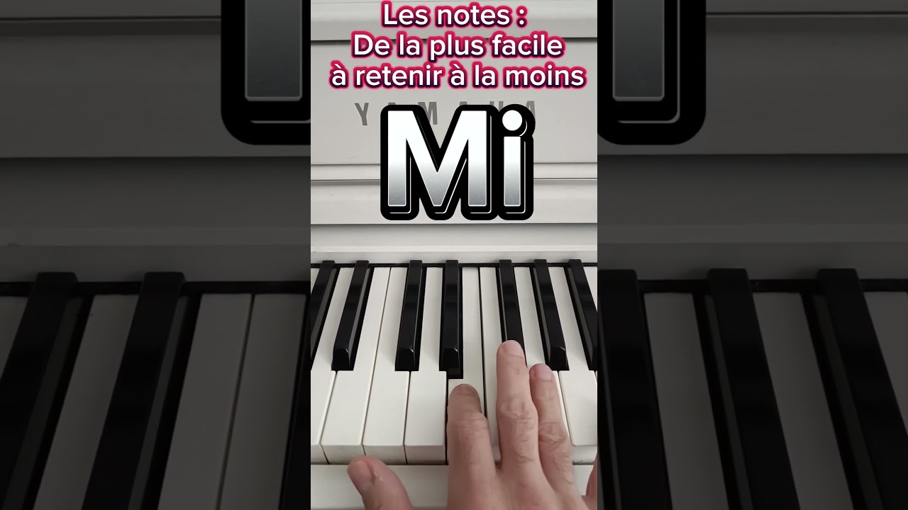 Les notes de musique: De la plus facile à connaître à la moins facile
