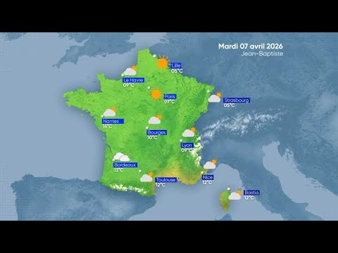 La Météo | Mardi 07 avril 2026