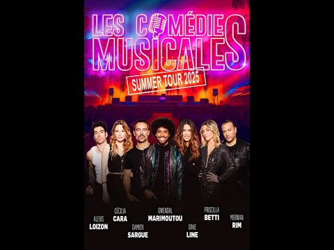 Les comédies musicales - Summer Tour 2025 - Nord pas de calais