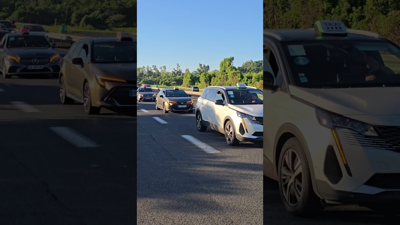 L’opération escargot des professionnels de la route est à Sainte-Suzanne