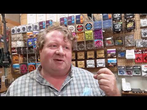 A guide to string gauges for guitars.   How to choose the right ones for you.