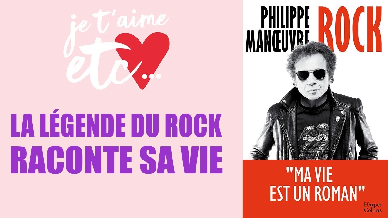 Philippe Manoeuvre : son autobiographie « Rock » !