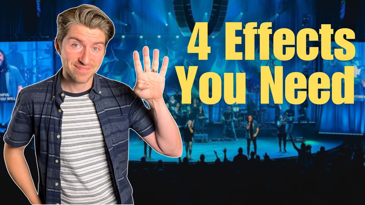 4 ESSENTIAL Guitar Effects For Worship Music 🙌