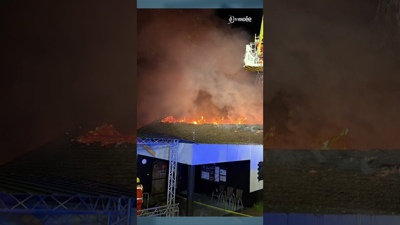 Un incendie ravage cette nuit la discothèque Le Castel
