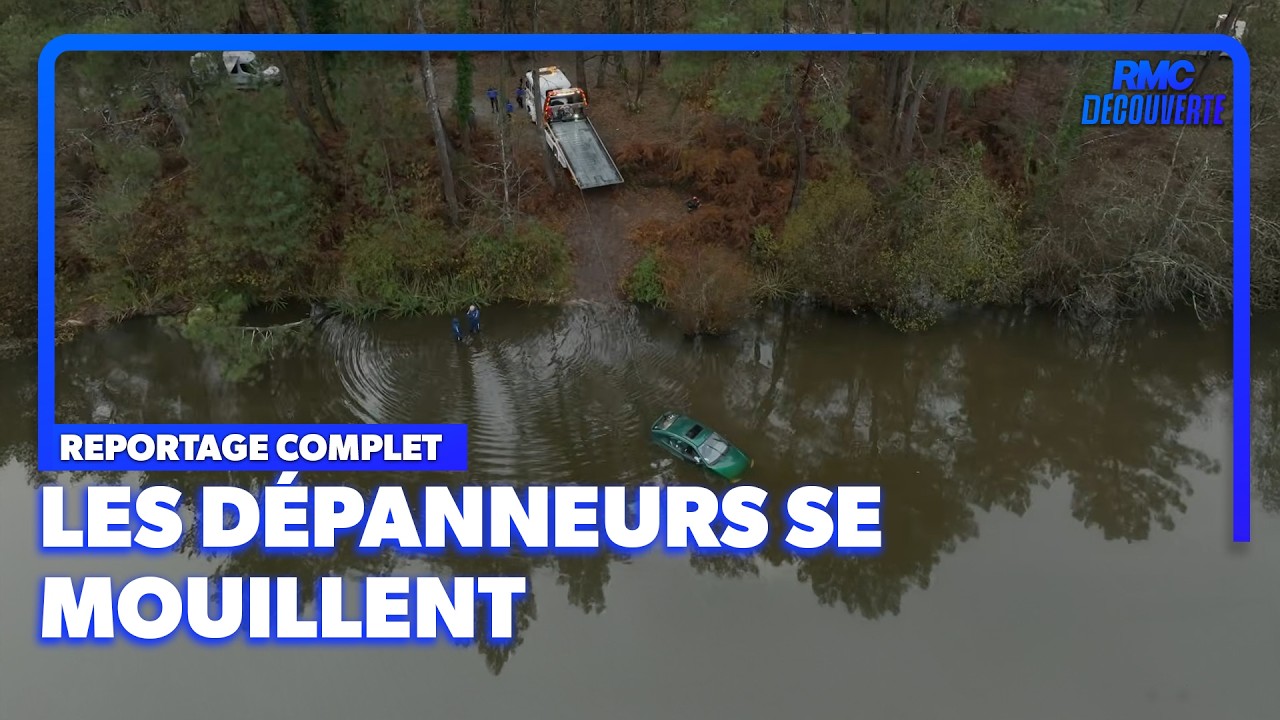 Au fond d'un lac ou sur l'autoroute, les dépanneurs répondent à l'appel | Reportage complet