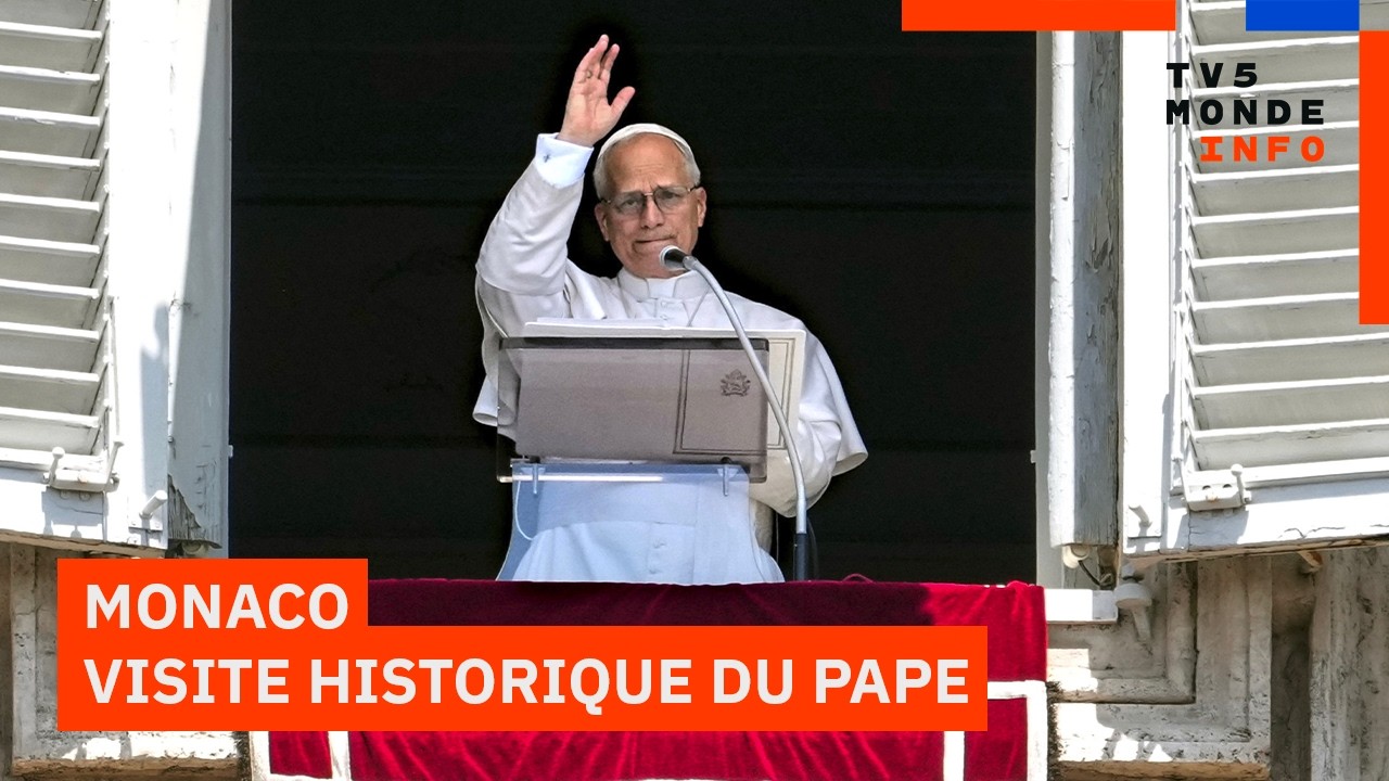 Monaco : Visite historique du pape Léon XIV