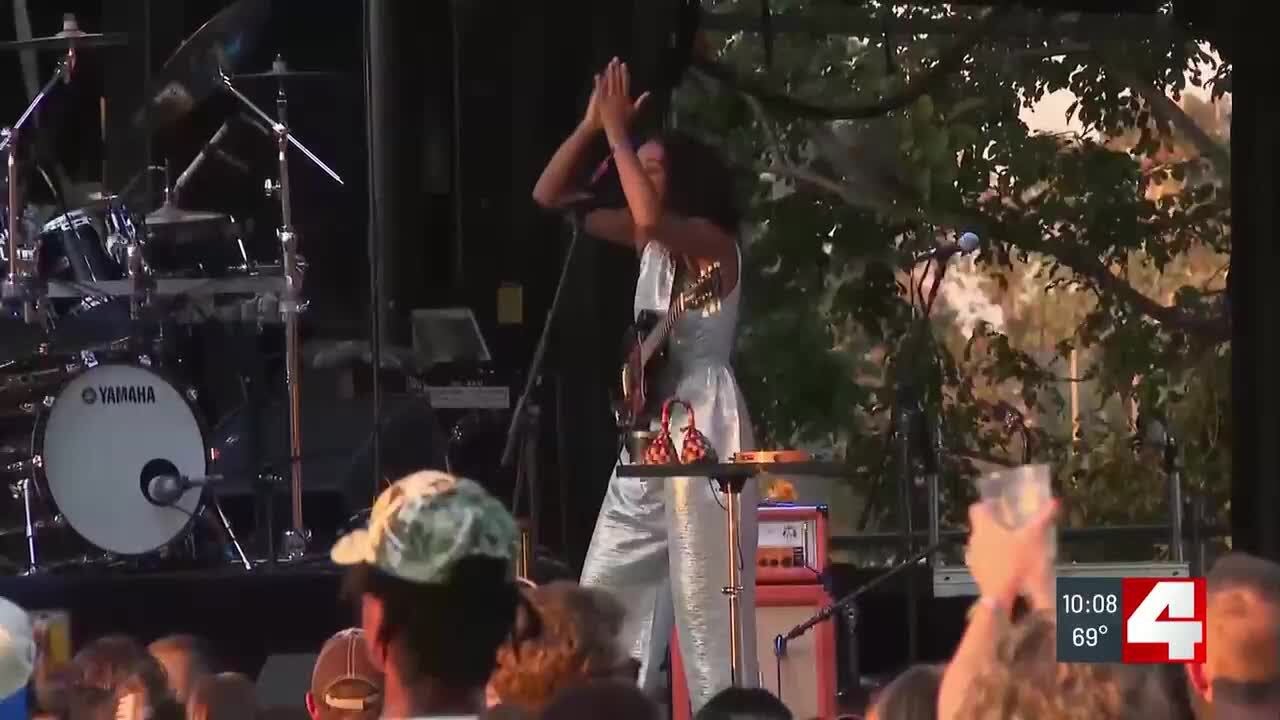 Crowds attend Evolution Festival