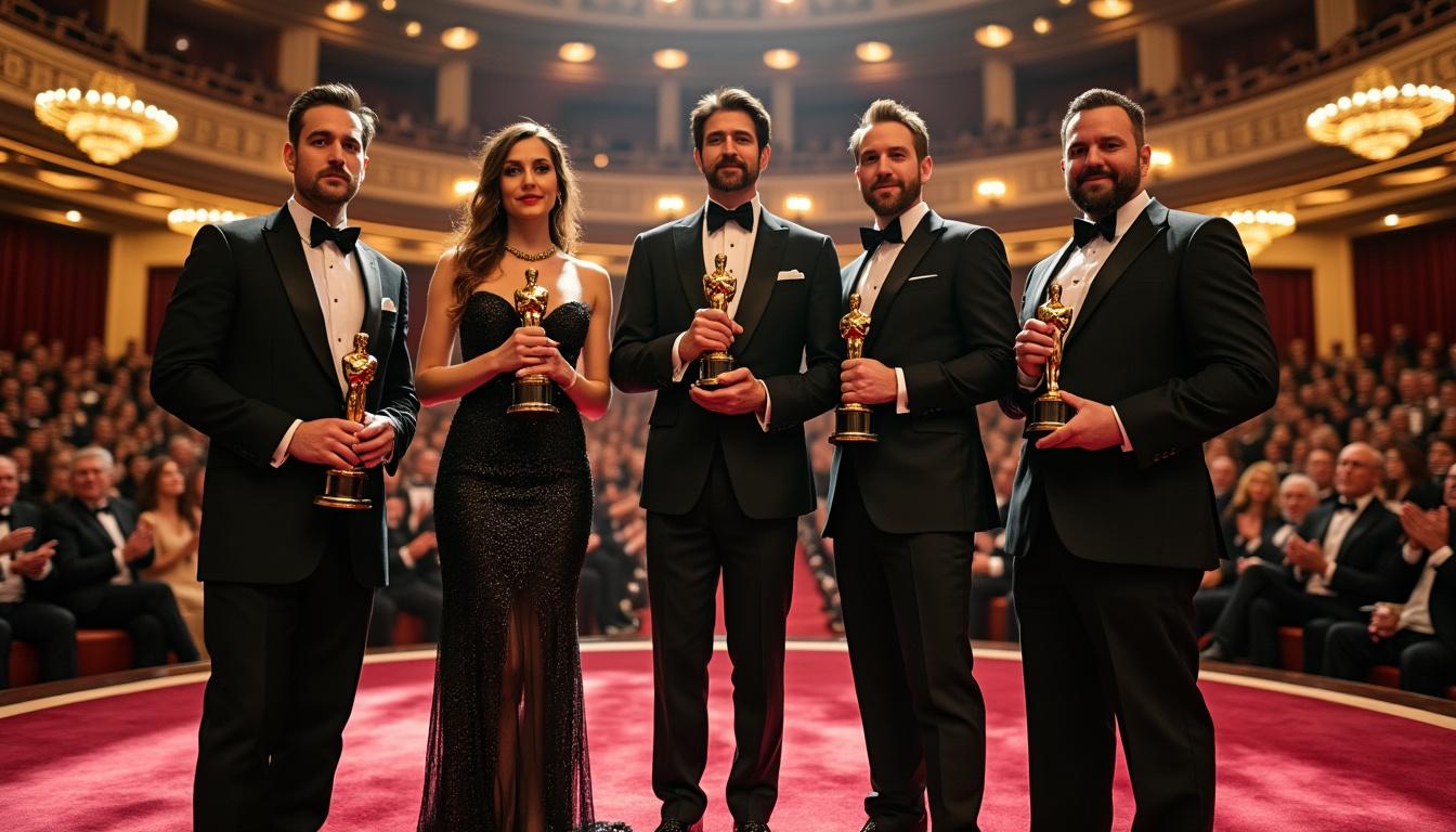 découvrez le palmarès complet des oscars 2026 : « une bataille après l’autre » remporte cinq trophées majeurs, un véritable triomphe au cœur de la cérémonie.