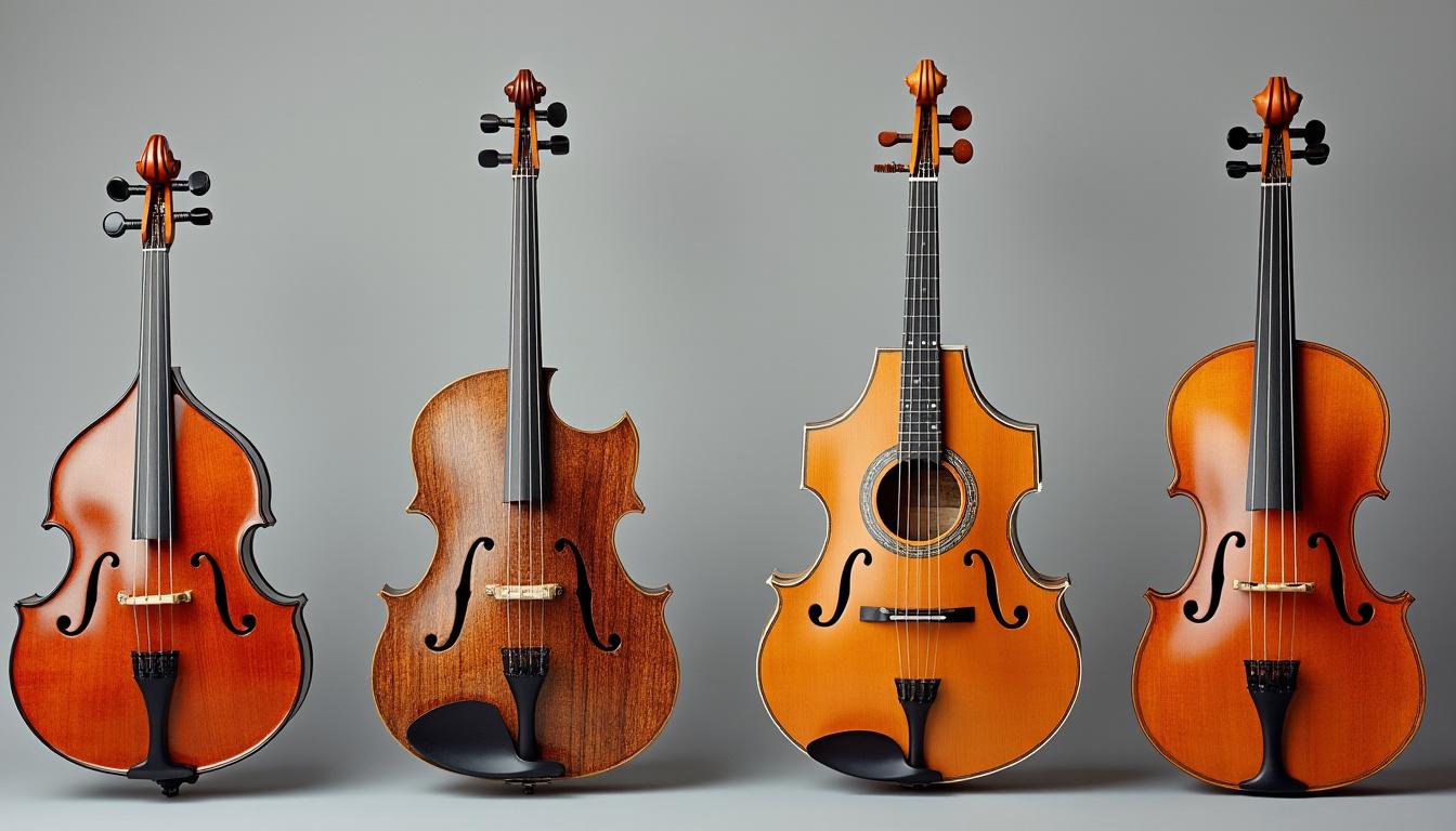 découvrez les 4 grandes familles d'instruments de musique et apprenez à les reconnaître facilement grâce à notre guide complet et illustré.