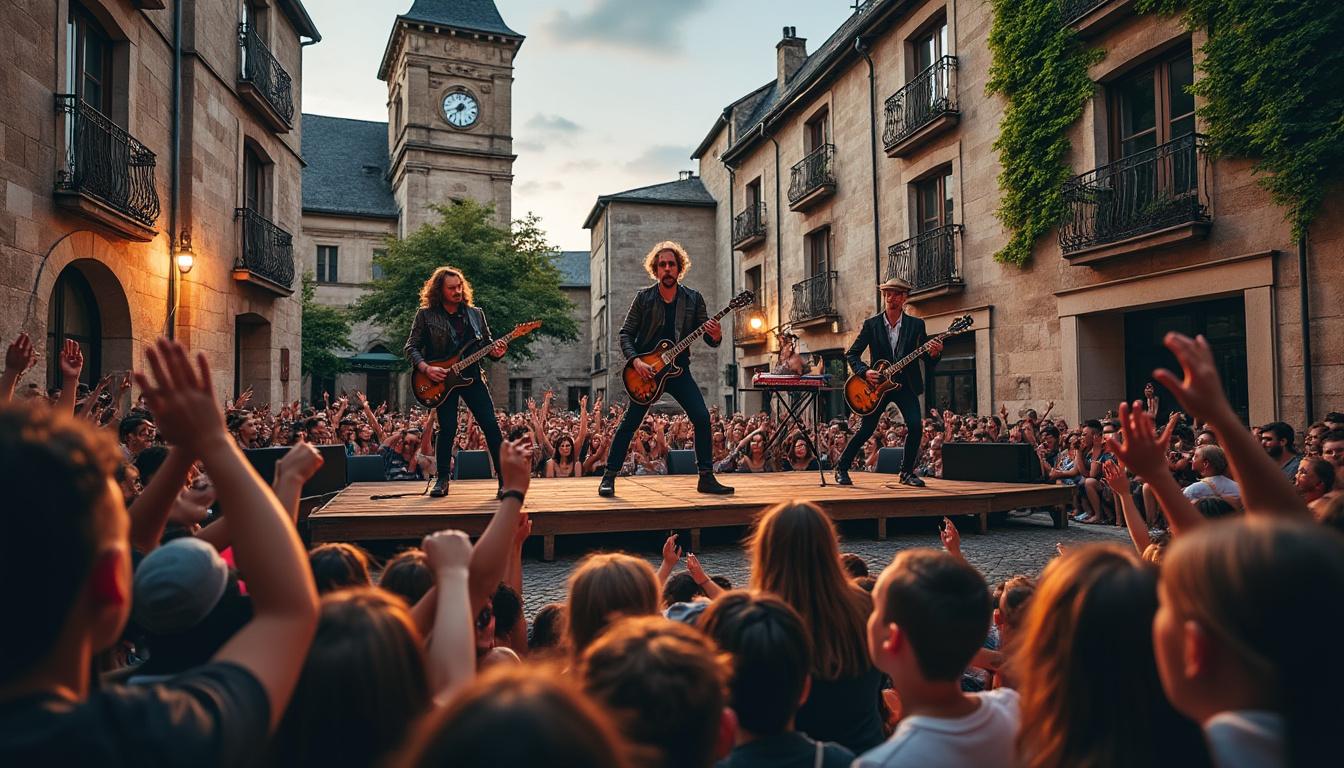 vivez une soirée inoubliable avec « du rock en barre », un concert explosif en plein cœur de bressuire, où la musique énergique et la passion du rock vous feront vibrer.
